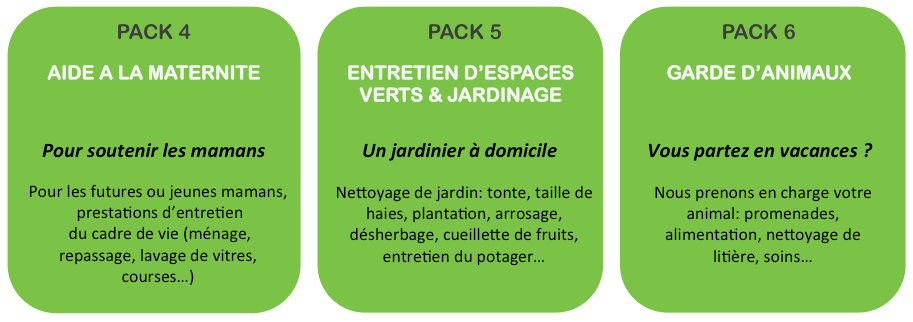 AIDEN SERVICES - Packs saisonniers - Entretien espaces verts