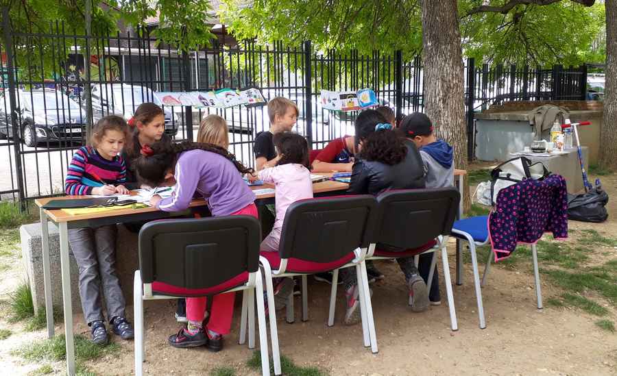 AIDEN - Animation Oullins - session peinture