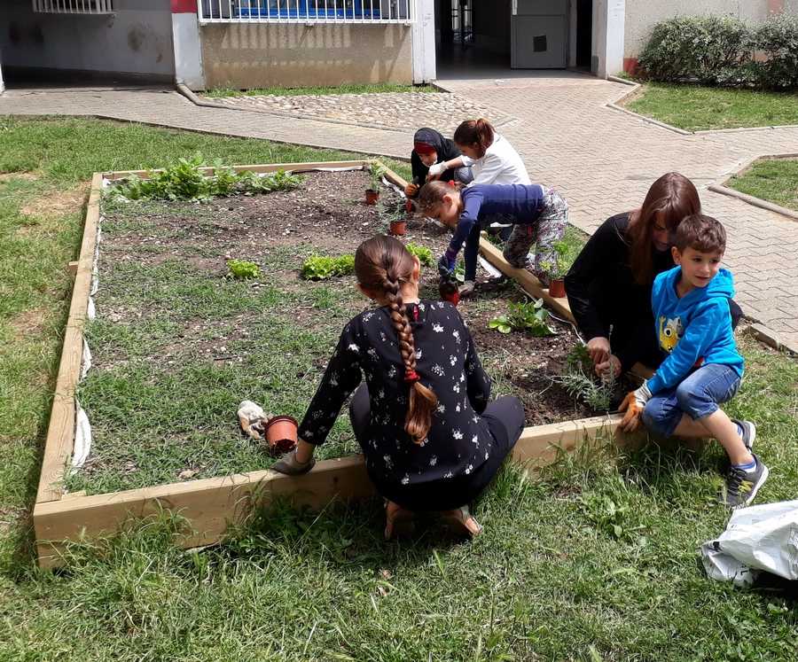AIDEN - Saulees - bacs et enfants et Elisa
